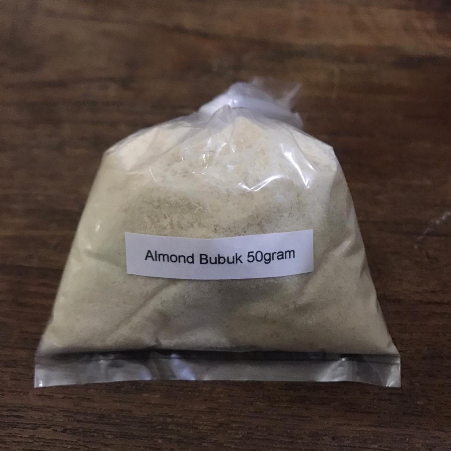 Tepung Almond Bubuk Bubuk  - Almond Flour Repack 50gr