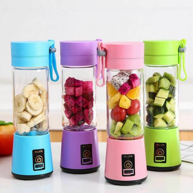 Blender portabel GM BEAR 4 mata pisau