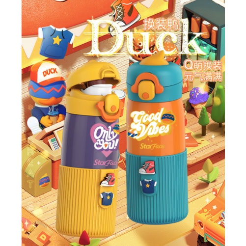 STARFACE DUCK thermos stainless 304 bottle 380ml botol air themos teguk SFC626