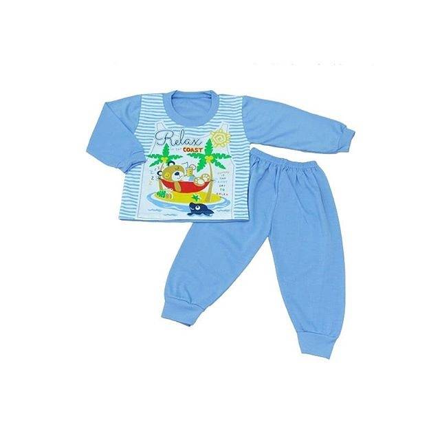 Setelan Baju Bayi Lengan Panjang/Piyama Bayi dan Anak