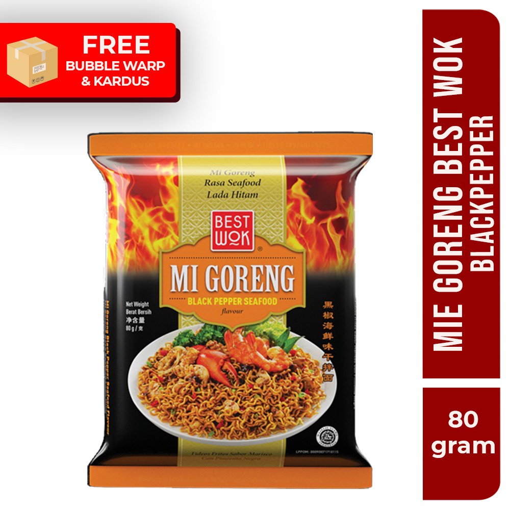 

(READY STOK) Mie Best Wok - Original / Hot Spicy / Blackpepper