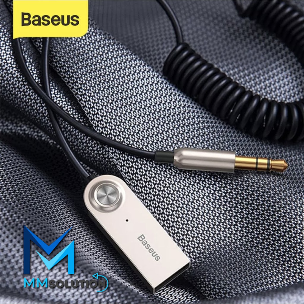 BASEUS Car Wireless Audio Receiver Bluetooth 5.0 kabel AUX 3.5mm CABA01