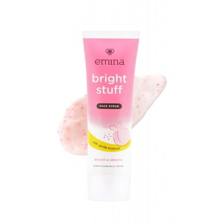 Emina Bright Stuff Face Wash | Face Scrub | Whip Face Wash 50ml | 100ml