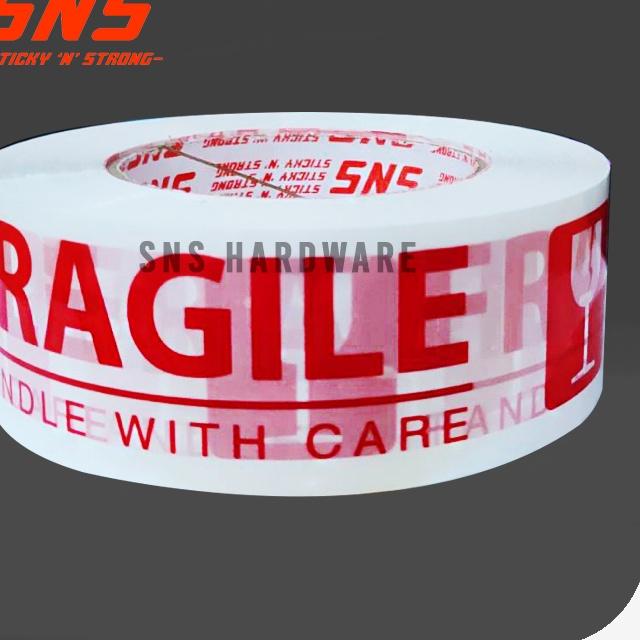 

Ready Stock 0HJM0 LAKBAN FRAGILE MERAH 300 YARD SNS STICKY N STRONG 76 Produk