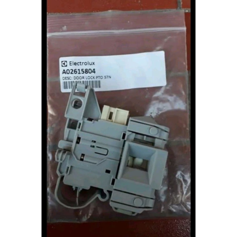 doorlock mesin cuci electrolux ori
