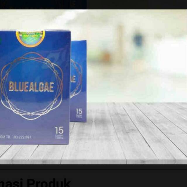 

Bluealgae minuman isi 15 sachet