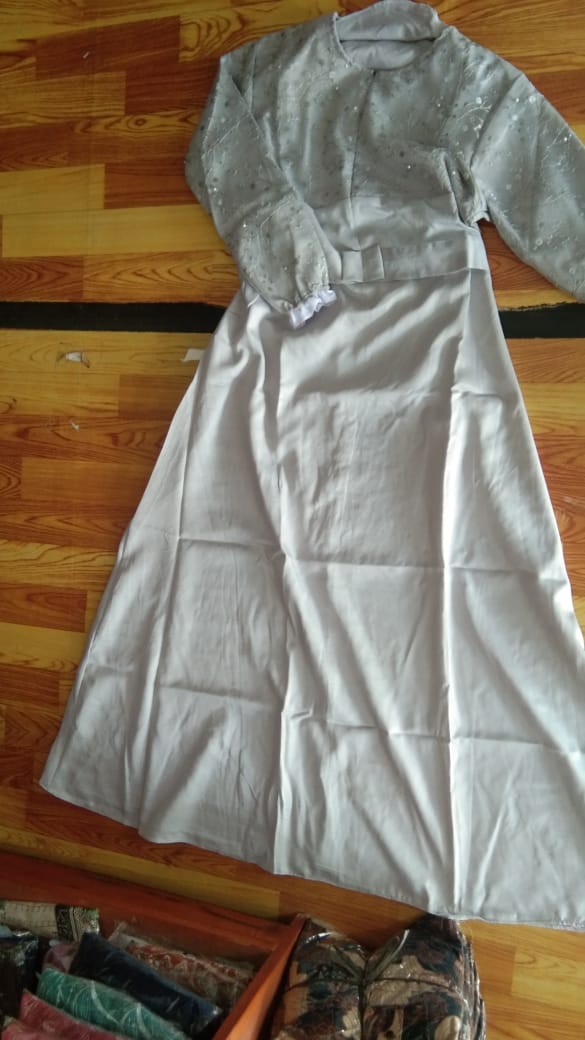 Maura Batik Brokat Couple Kebaya Modern, Kebaya Tunangan, Sania Ruffle Batik Couple Ori Ndoro Jowi