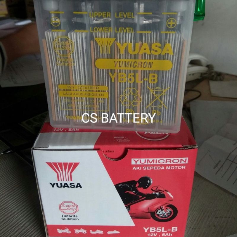 ACCU YUASA YB5L-B