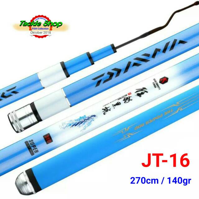 Joran Tegek Baronang 10H DAIWA JUXING Sky Blue 270 cm Import   JT-16