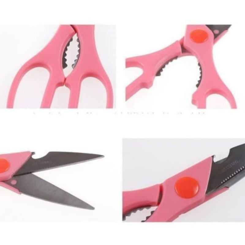 

Gunting Dapur Serbaguna MultiFungsi Gunting Ikan Ayam Daging - Random