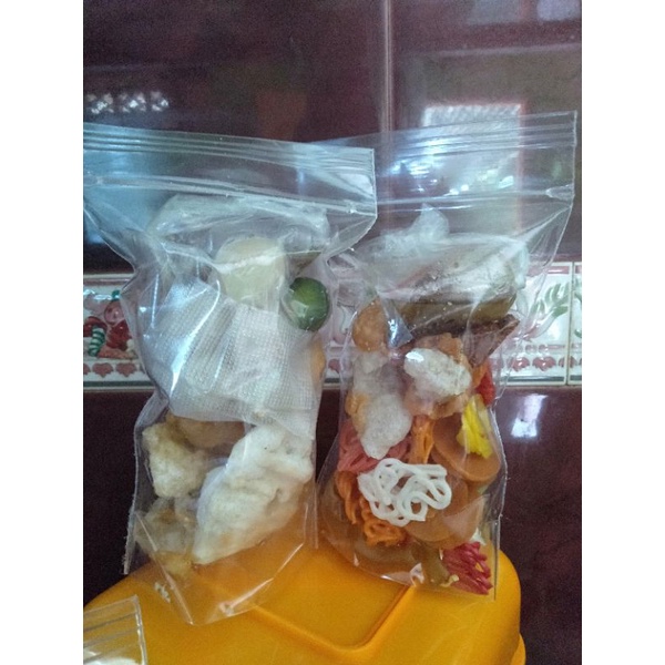 Paket Reseller (Pouch Besar, isi 20 pcs) Baso Aci, Seblak, Cuanki Instan, Boci+ Mie