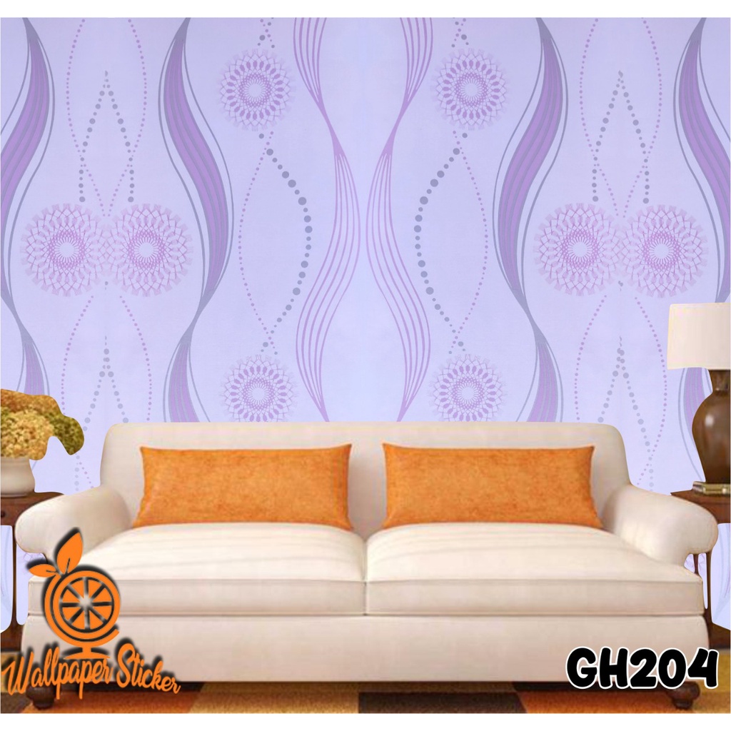 Wallpaper Dinding Wallstiker Aesthetic Wallpaper Dinding Premium 45cm x 9m