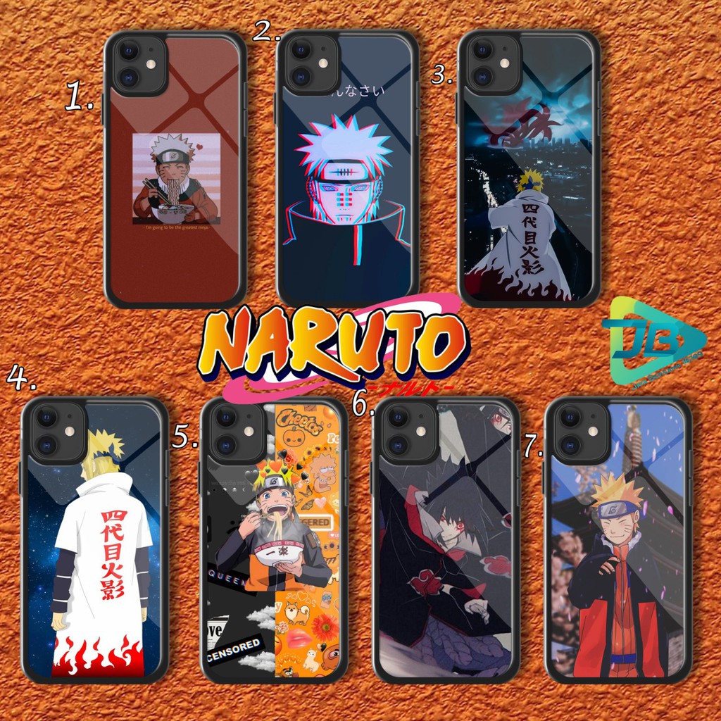 HARDCASE 2D GLOSSY NARUTO OPPO F9 A9 A5 2020 A11X A53 A32 A33 2020 A15 A71 A83 JB4504