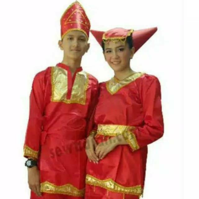 Baju adat padang SMA Dewasa Baju padang dewasa 