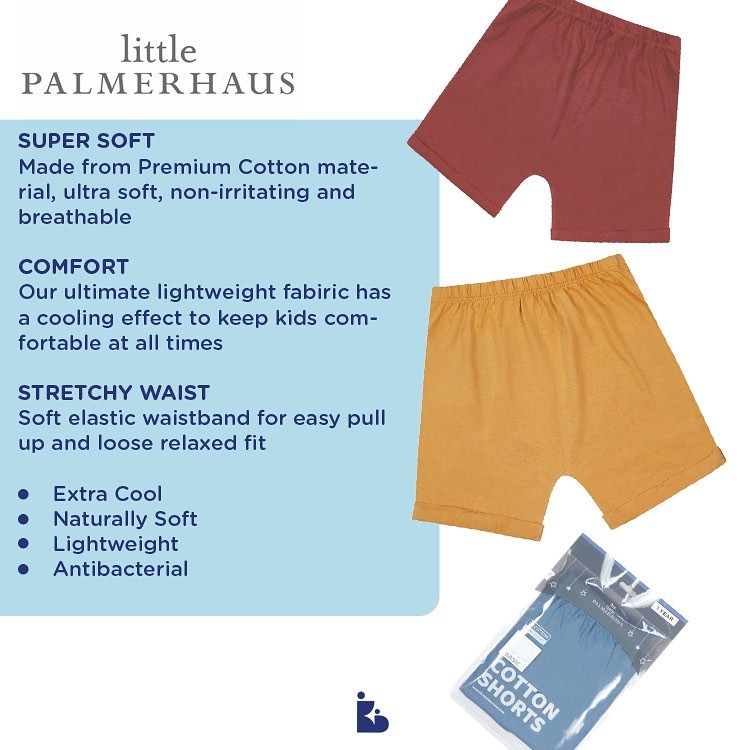 Little Palmerhaus Basic Cotton Short | Celana Anak