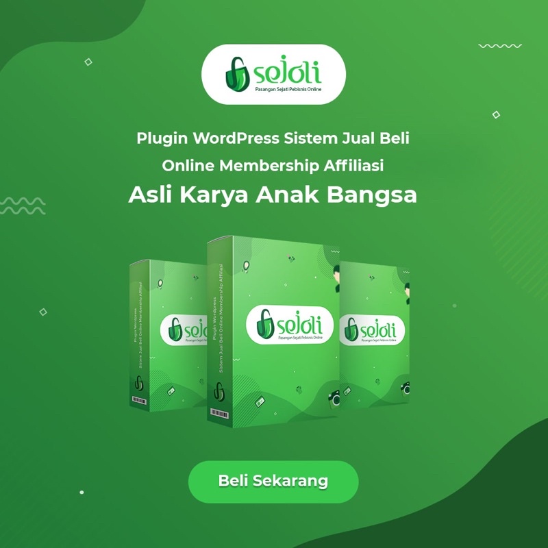 SEJOLI PLUG-IN (Plugin wordpress wajib bagi pebisnis online)