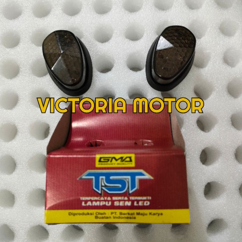 Sen Tempel Lampu Sen led Oval TST GMA R15 KRS CBR R25 GSX Ninja 250 All Fairing motor