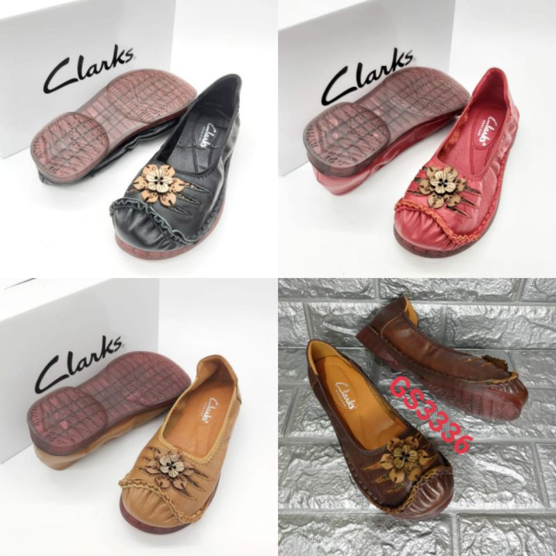 Clarks Bunga Melati Opera / Clarks milkweed flower flat