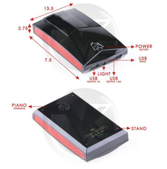 Power Bank JLW 15200mAh J238