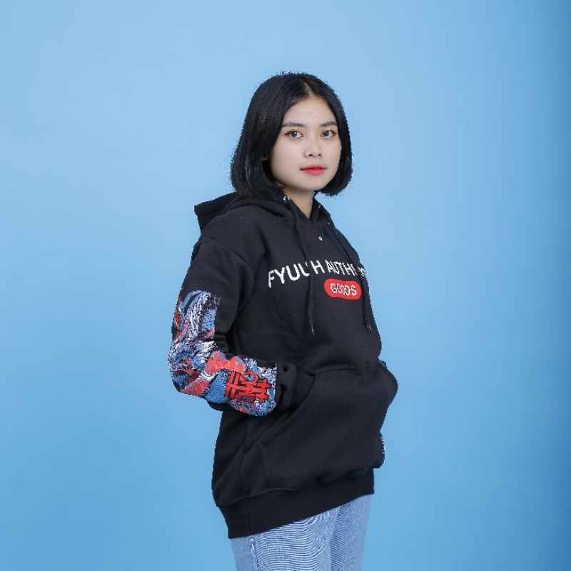 HOODIE JAKET FYUUH AUTHENTIC CODE DRAGON