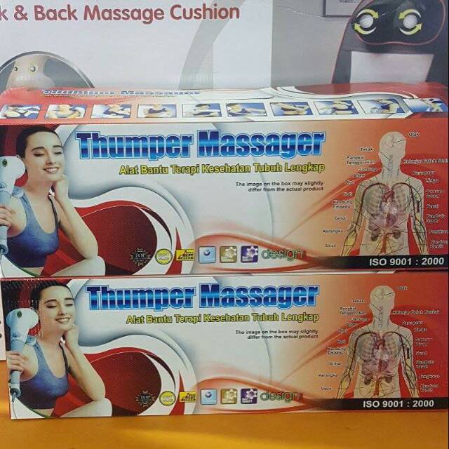 Thumper massage 8in1 made in germany alat pijat elektrik baru