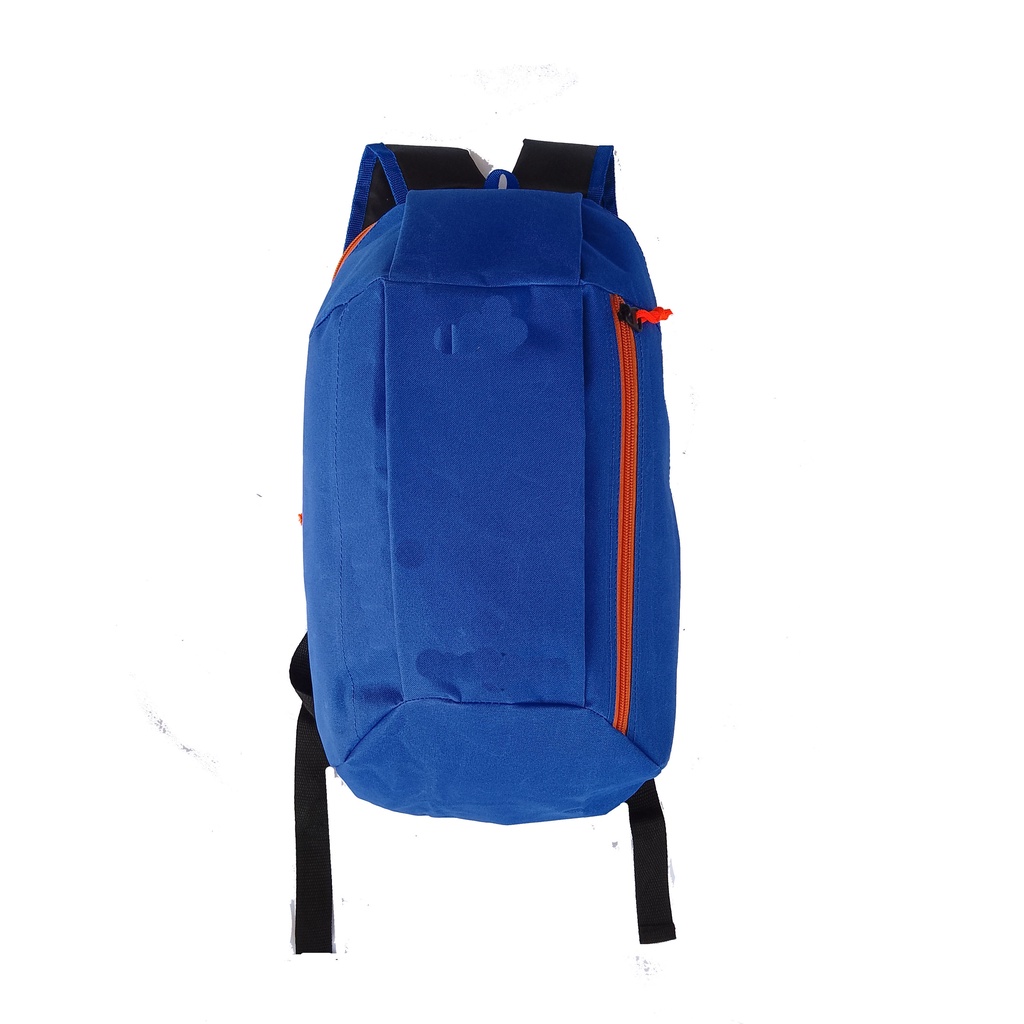 BACKPACK RANSEL 10 LITER TAS RANSEL PRIA DAN WANITA TAS PUNGGUNG TAS SEKOLAH TAS OLAHRAGA TAS SPORT TAS RANSEL KECIL TAS SEPATU FUTSAL TAS SEPATU BOLA A4-FULL BIRU QC