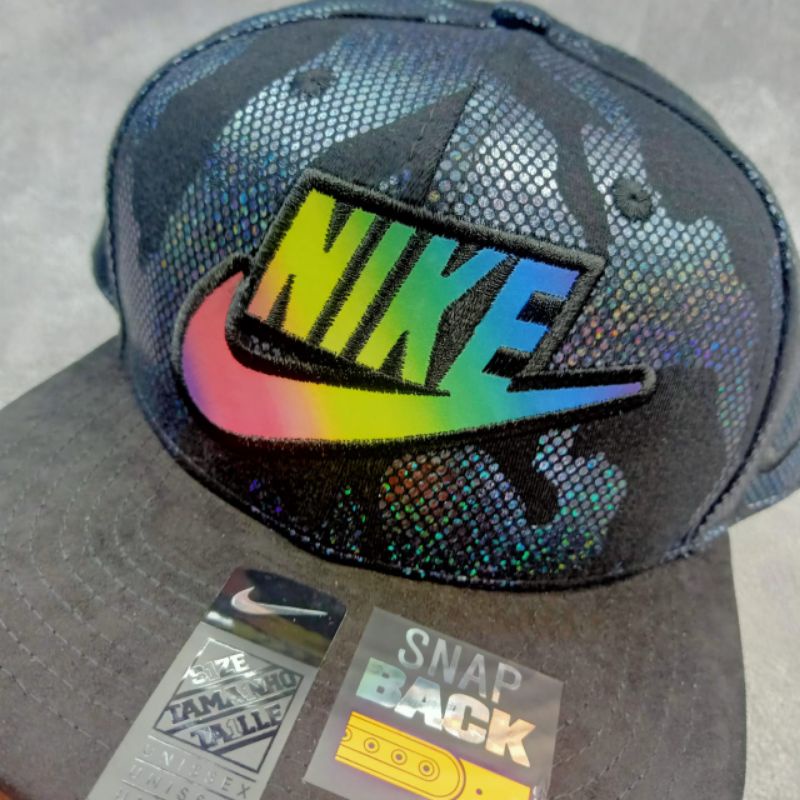 Topi Nike Rainbow Hip Hop Topi Snapback Premium impor