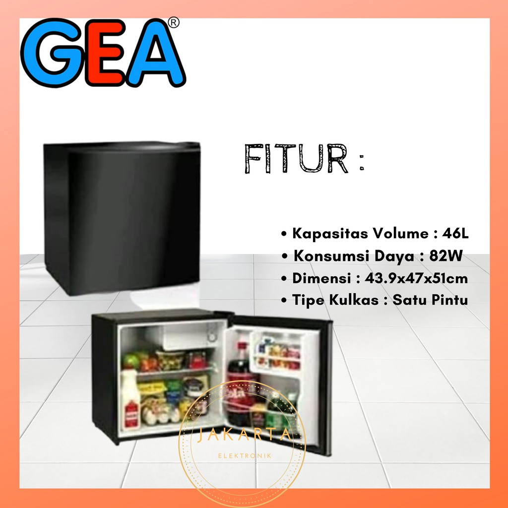 GEA MINI BAR KULKAS MINI PORTABLE GEA06 KULKAS
