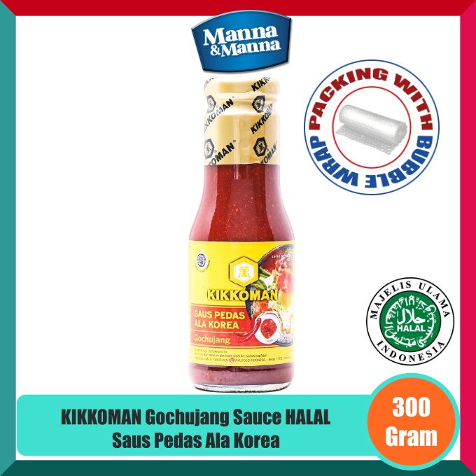 

Saus Pedas Ala Korea Gochujang HALAL Kikkoman - Botol - 300 Gram