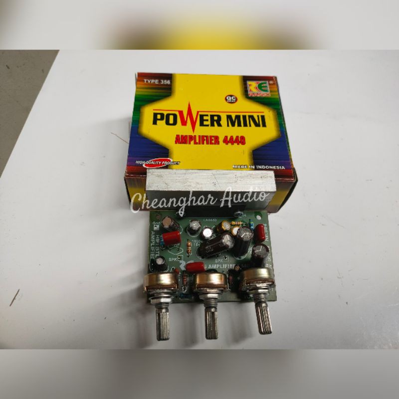 Jual Kit Mini Amplifier Mono 12V DC 40 Watt LA4440 | Shopee Indonesia