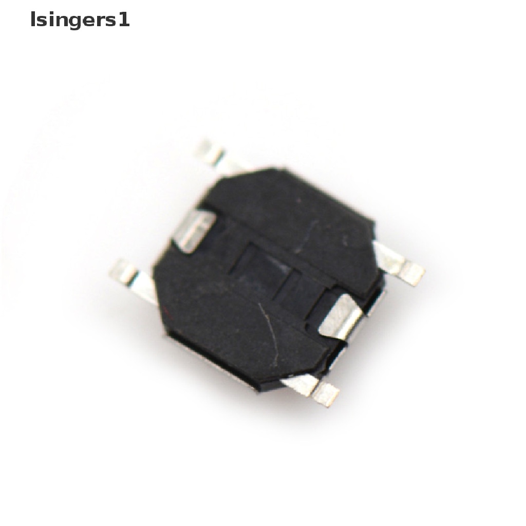 (lsingers1) 20pcs Tombol Switch ON / OFF Lampu 4-pin SMD 4x4 X 1.5mm