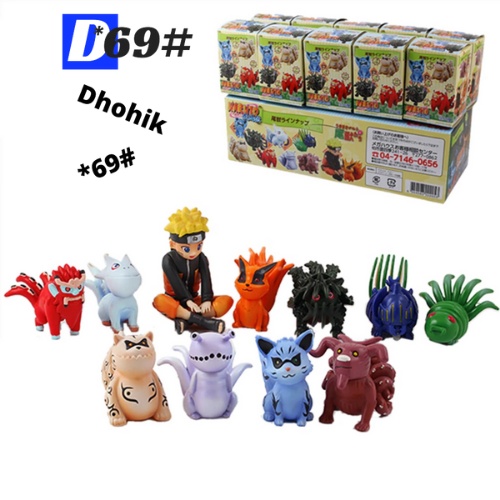 Action Figure NARUTO - Naruto and Tailed Beast Action Figure Naruto Set 10