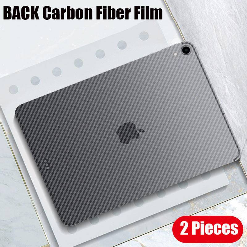 1-2pcs Film Pelindung Layar Karbon Fiber 3D Untuk iPad Pro 12.9 11 2018 2020 2021 iPad Air 5 4 3 2 1 10.9 9.7 iPad 2 3 4 5 6 7 8 9 9.7 Mini 6 1.4 3 2 3 3 3 3 3 4