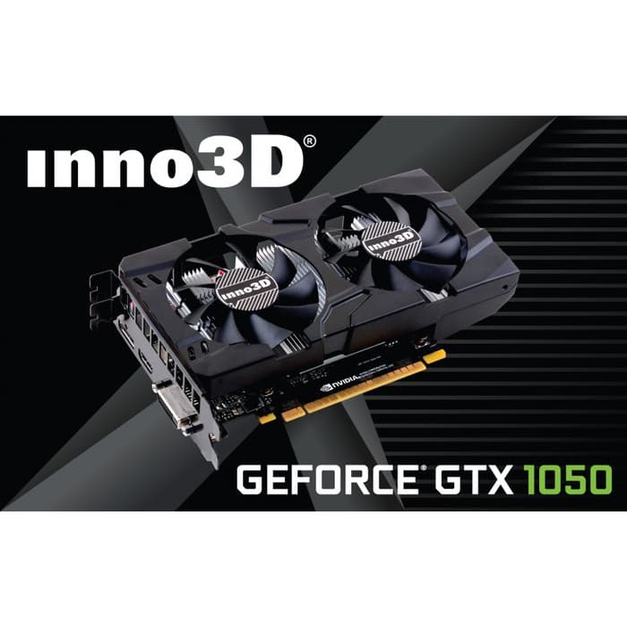 Inno3D GTX 1050 2GB DDR5 - DUAL FAN