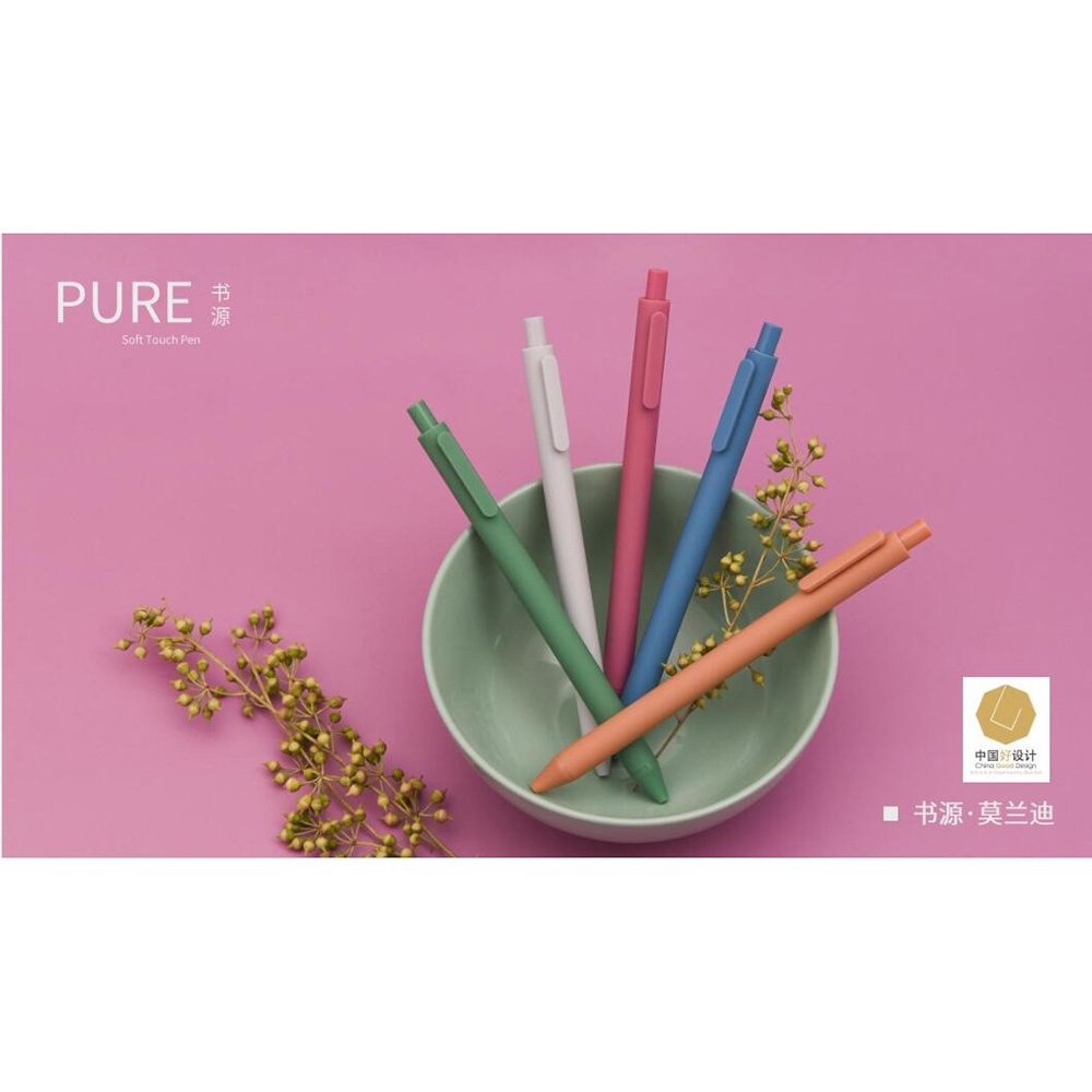 KACO PURE Classic III Gel Pen Pena 0.5mm 5 PCS - K1015(Colorful Ink)Mix Color