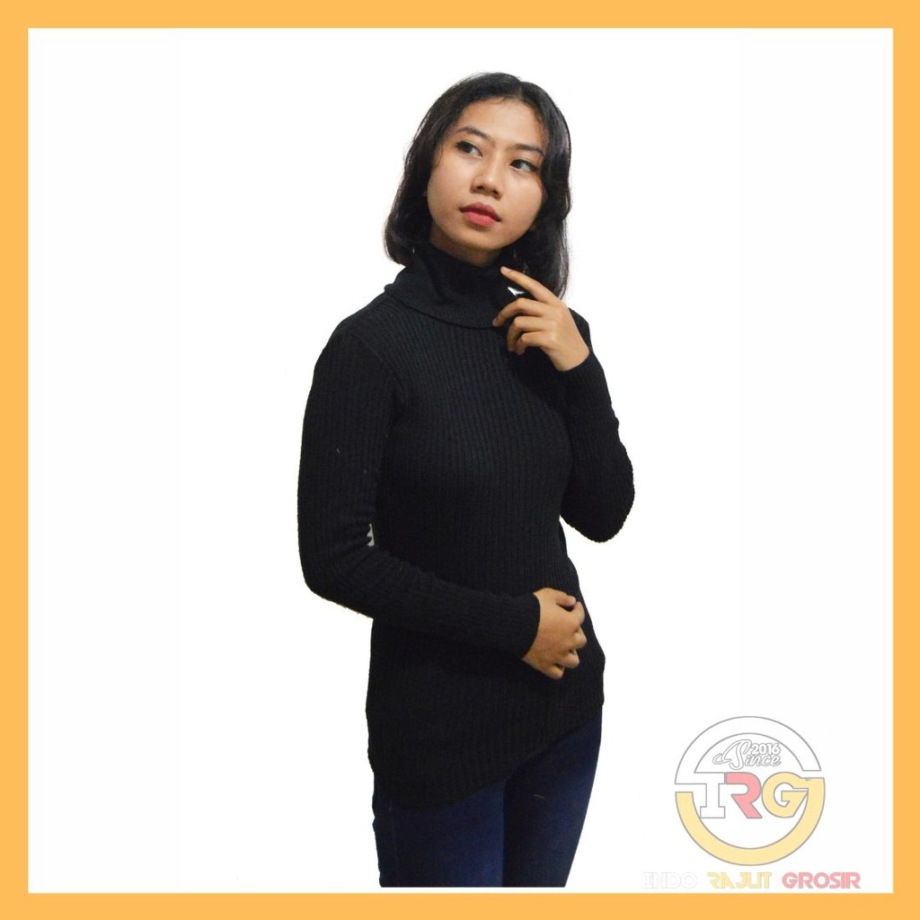 NEW DAISY TURTLENECK / SWEATER RAJUT WANITA / ATASAN RAJUT WANITA