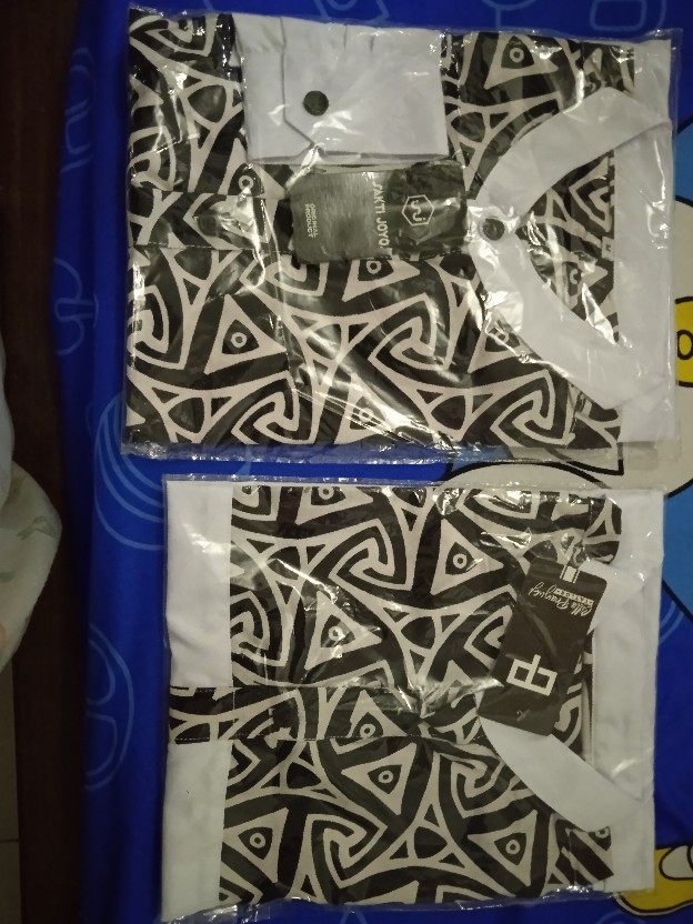 Baju Koko Couple Ayah Anak Kombinasi Batik Terbaru