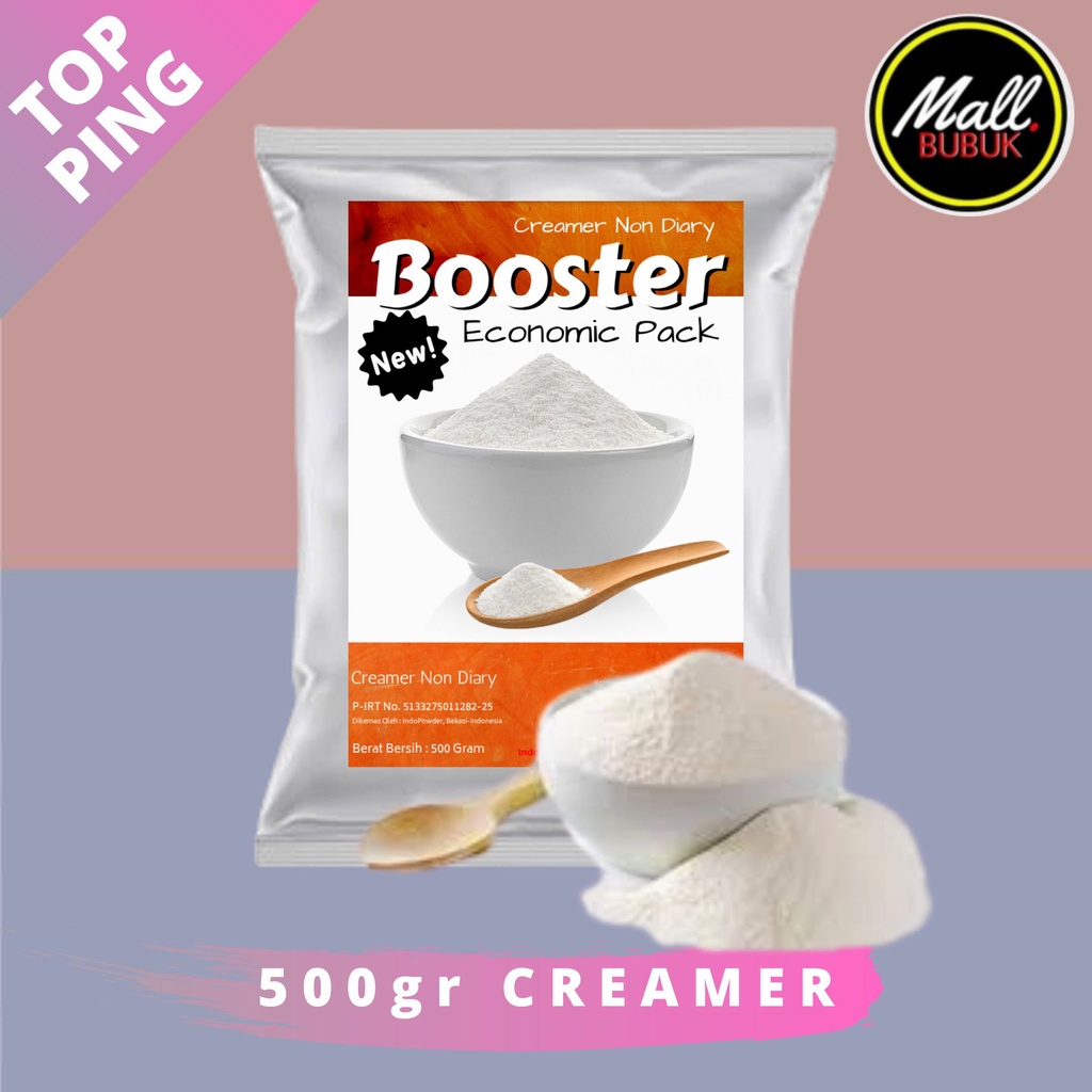 

500gr CREAMER Non Diary - CREAMER Non Diary - CREAMER Non Diary untuk minuman kekinian - CREAMER Non Diary untuk minuman Boba - Kemasan 500gr
