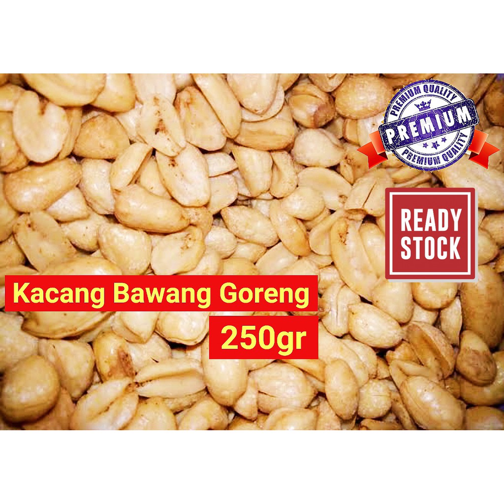 

Kacang Bawang Goreng Asli 250gr / Kacang Goreng Bawang