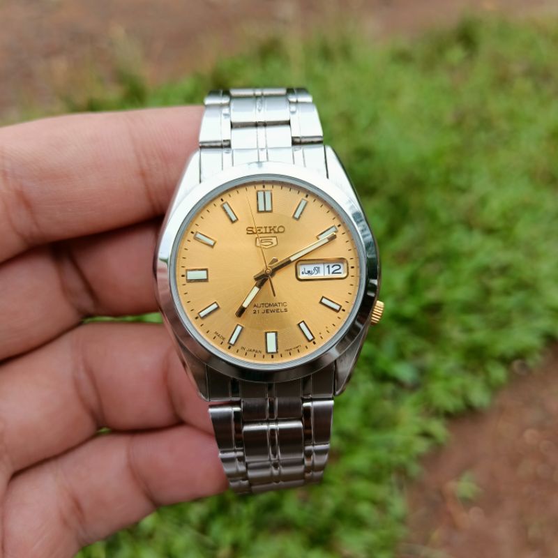 jam tangan seiko 5 7s26-03B0 mulus second/preloved/bekas