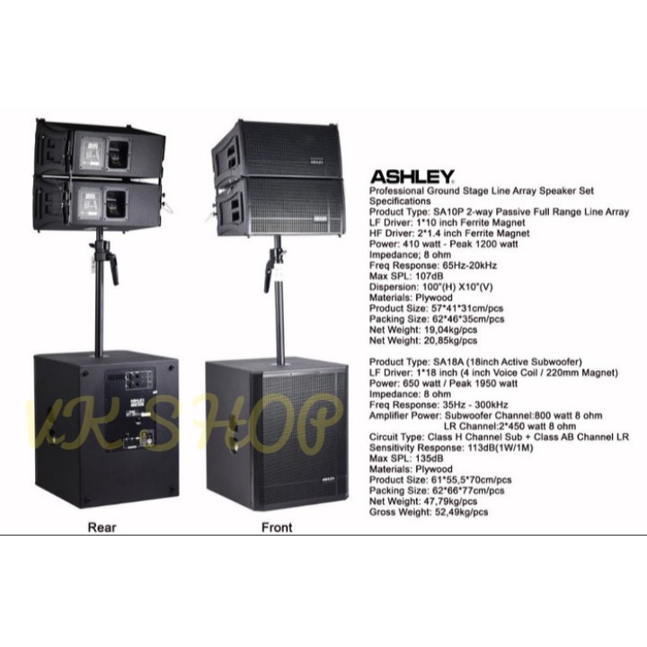 Speaker Ashley SA 10 P Original