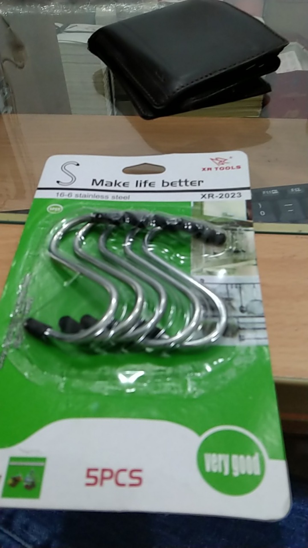 Gantungan Cantelan Kapstok S Uk. S Isi 5 Hook Stainles Xr-2023=7cm