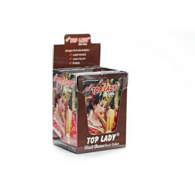 SEMIR RAMBUT TOP LADY HAIR COLOR COKLAT