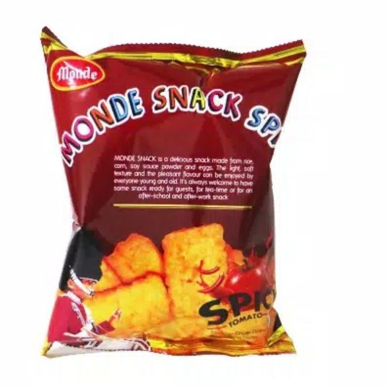 

Monde Serena Snack Spicy Tomato 60 gr AYES TOSERBA