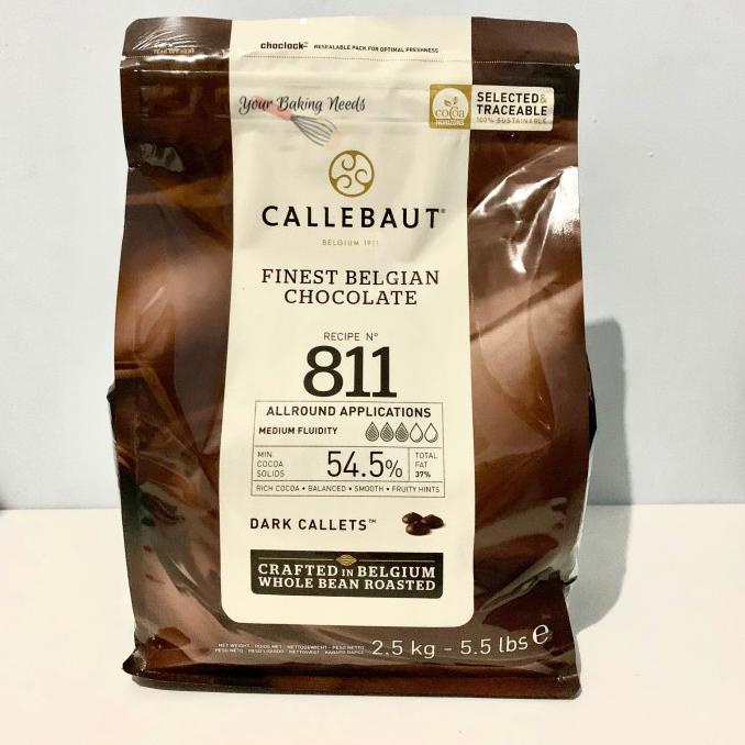 

Callebaut Dark Chocolate 54,5% Re-pack 1 kg