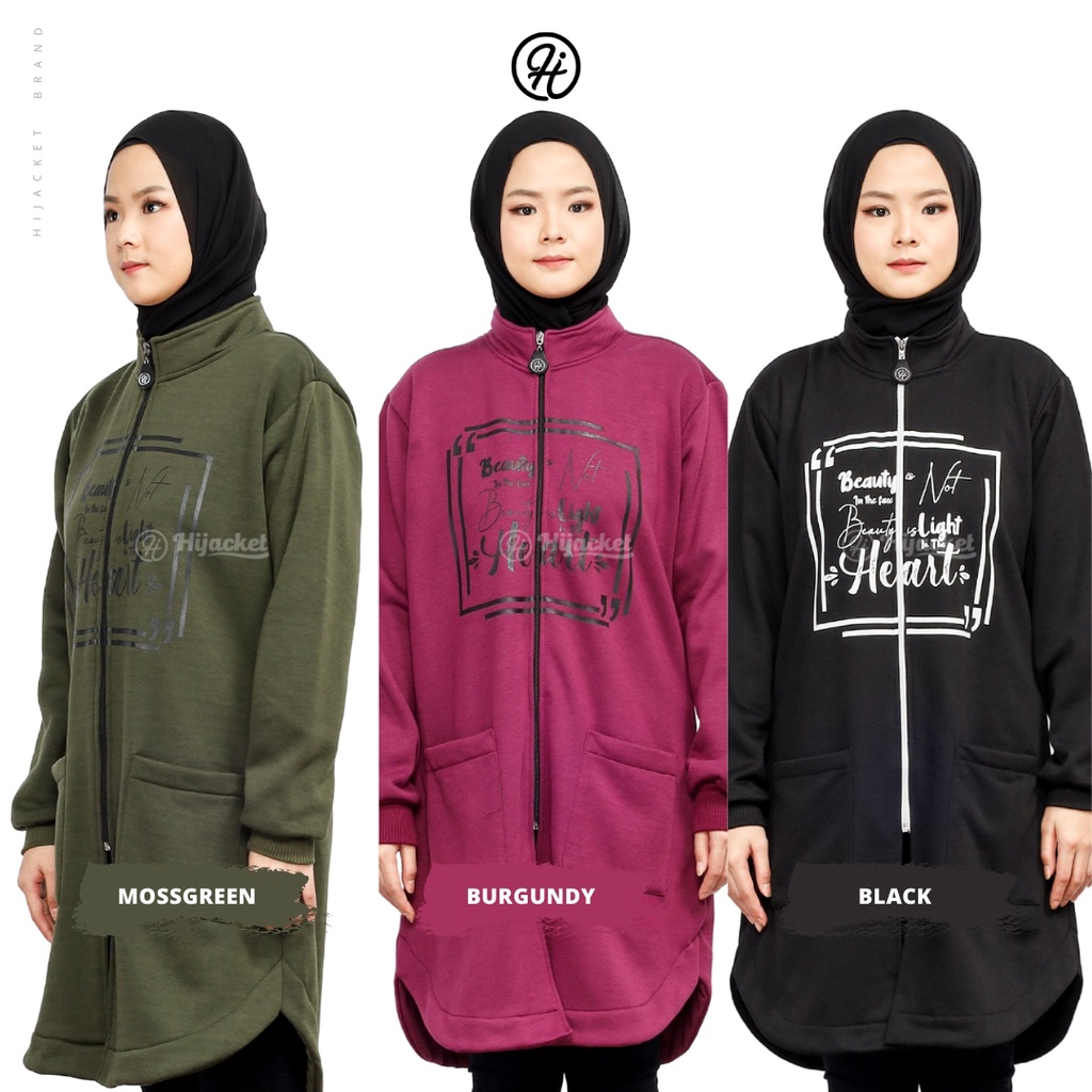 ✅Beli 1 Bundling 3✅ Hijacket Original DAMARA Series Jacket Hijaber Jaket Wanita Muslimah Azmi Hijab No 1 Indonesia Hijaket Jaket Hijab Hijaber Tebal Hangat Premium Jaket Musim Dingin