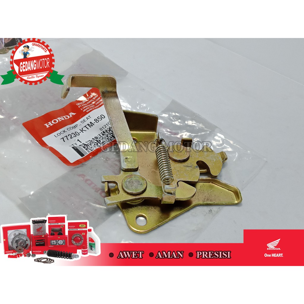 DUDUKAN KUNCI JOK SUPRA X 125 LAMA 2005 - 2013 BATMAN 77230-KTM-850