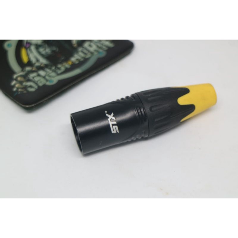 Soket Canon NT Kuning (XLR Female 3 Pin)