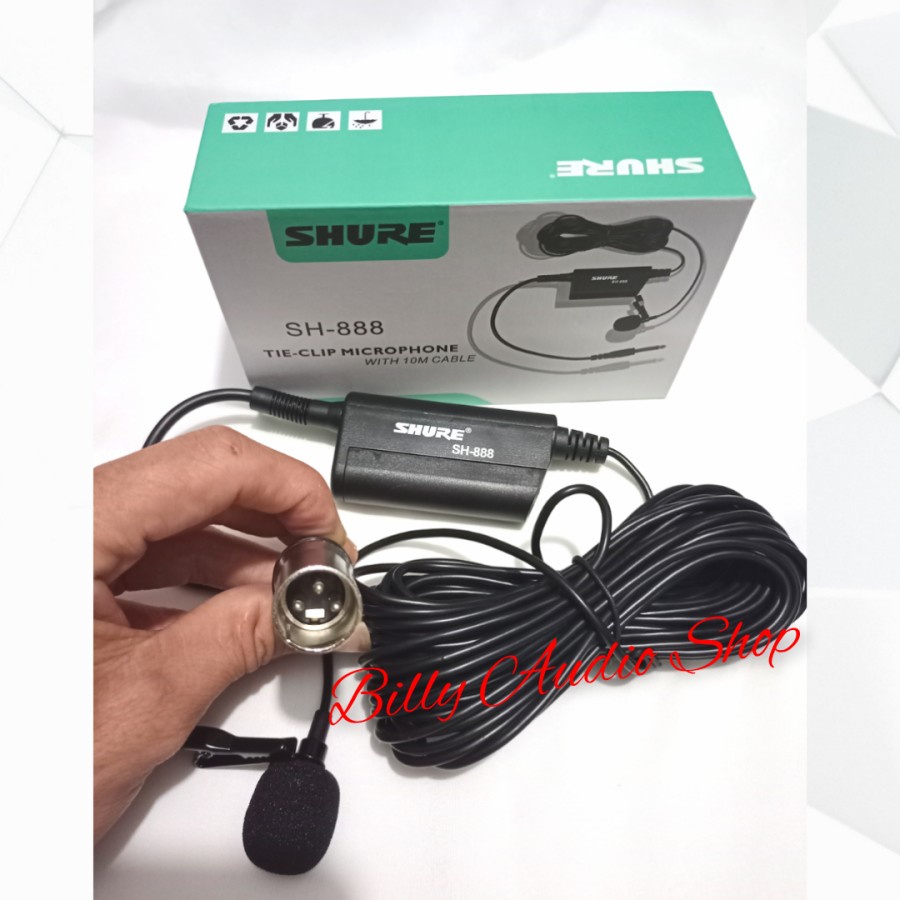 Mic jepit Shure SH 888 Clip / MIC KLIP SHURE SH888