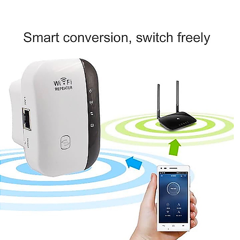 24 Hours Delivery WiFi Repeater Penguat Sinyal Wifi 300Mbps Wireless WiFi Signal Range Extender
